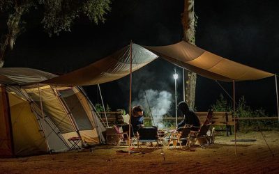 Dans quel camping peut-on poser une toile de tente à Argelès sur Mer ?