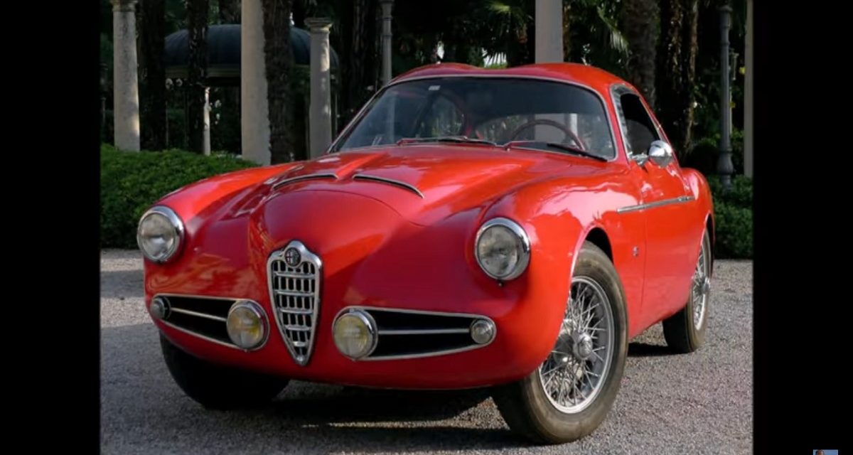 Alfa Romeo va lever le rideau et présente sa Giula SWB Zagato