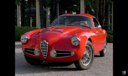 Alfa Romeo va lever le rideau et présente sa Giula SWB Zagato