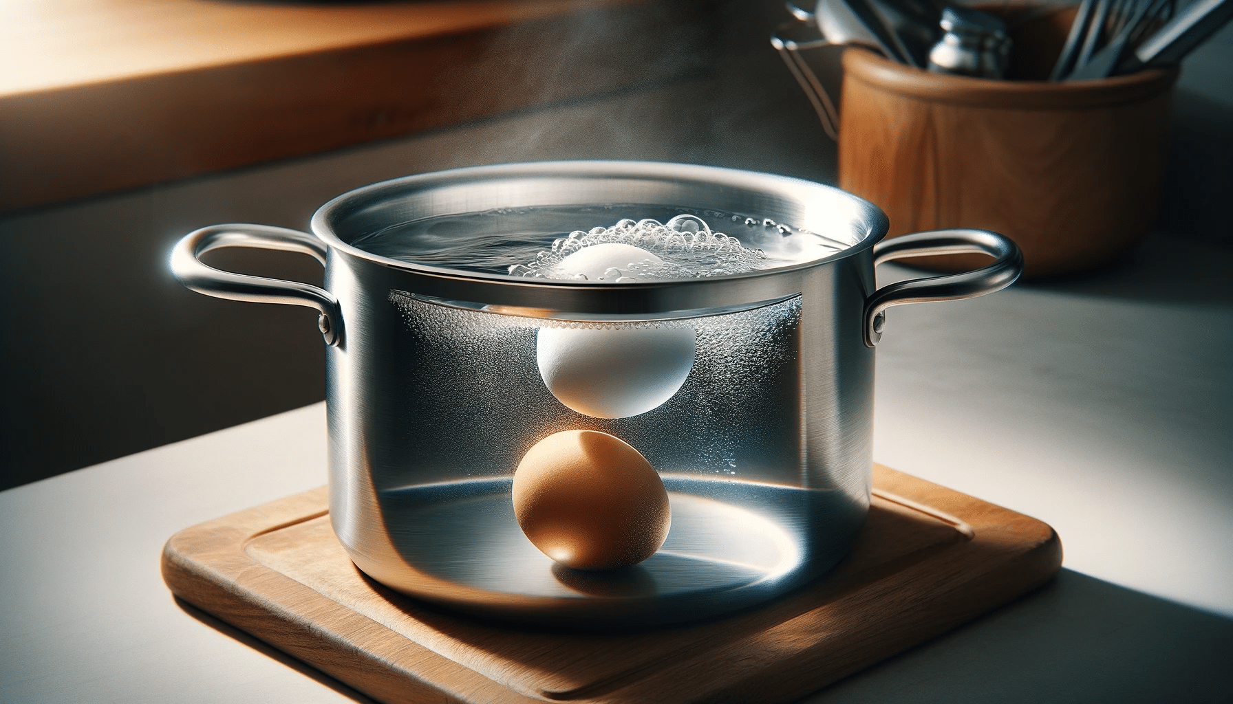 Pour tester sa fraîcheur, plongez l'œuf dans un récipient d'eau : s'il coule, il est frais ; s'il flotte, il est moins frais et moins adapté à la cuisson pochée