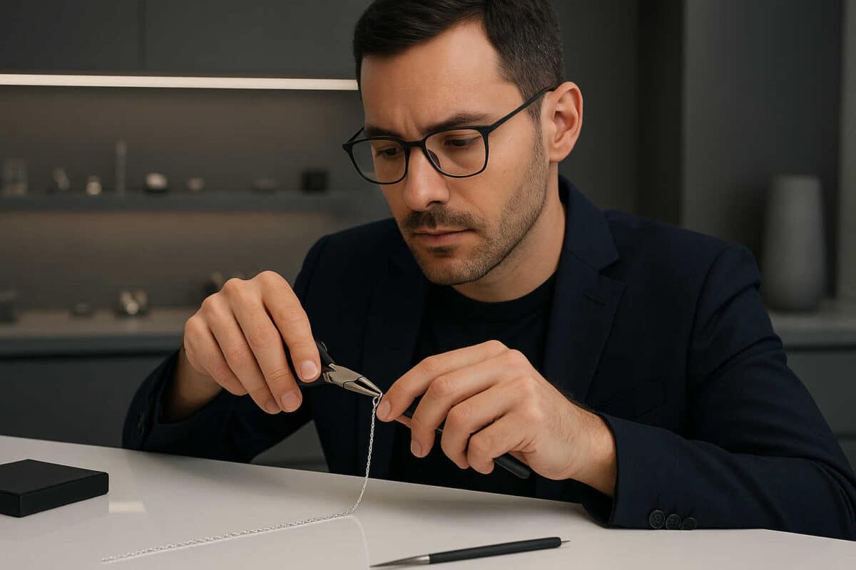 La technique de réparation à deux pinces nécessite un peu d'entraînement mais s'avère la plus efficace pour la plupart des chaînes